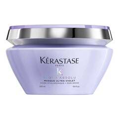 Blond Absolu Masque Ultra-Violet - Mascarilla matizadora con pigmentos violetas, Kérastase