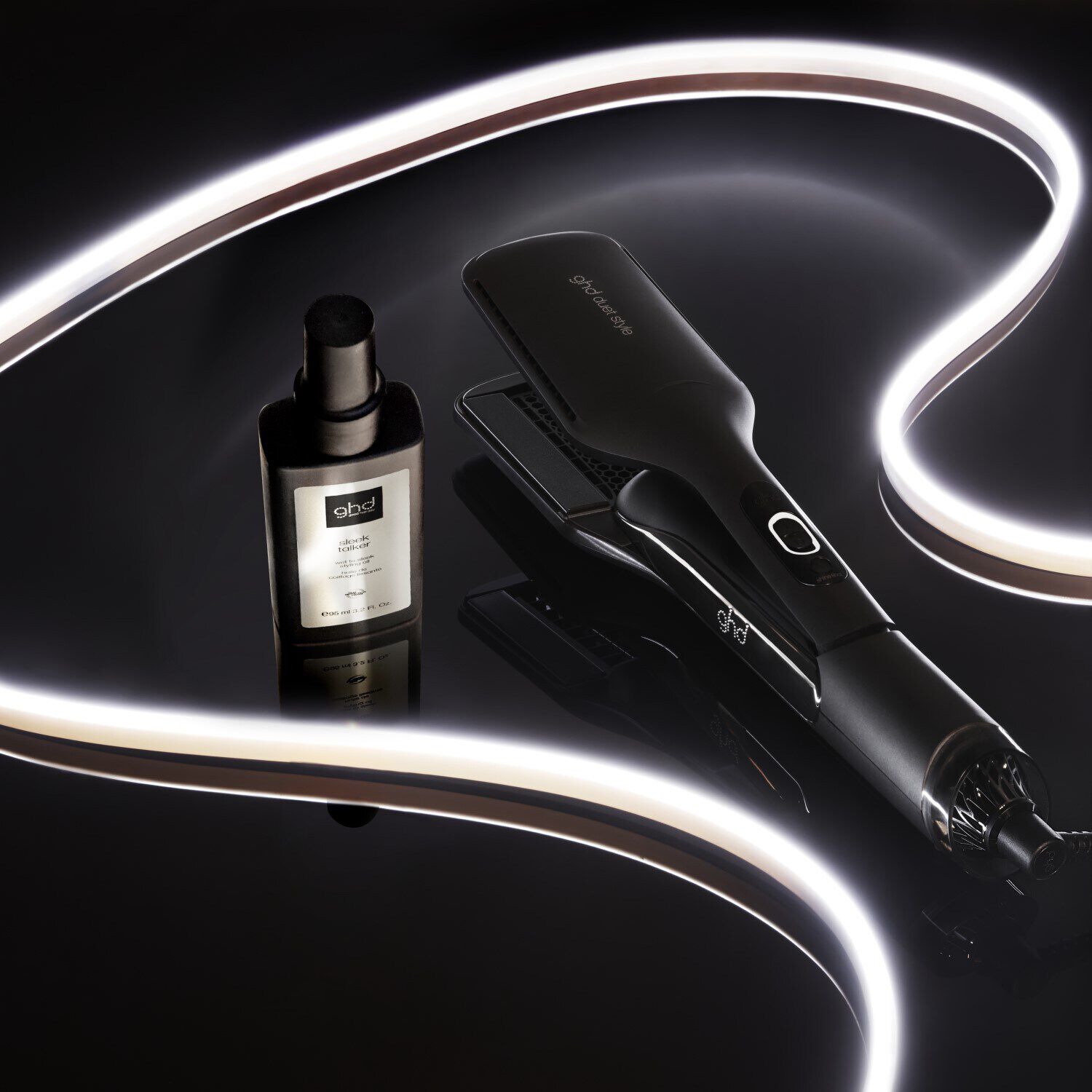 GHD Plancha de pelo de aire caliente Duet 2 en 1 SEPHORA
