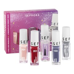 Moving Lights - Kit de esmaltes de uñas y top coat, Sephora Collection