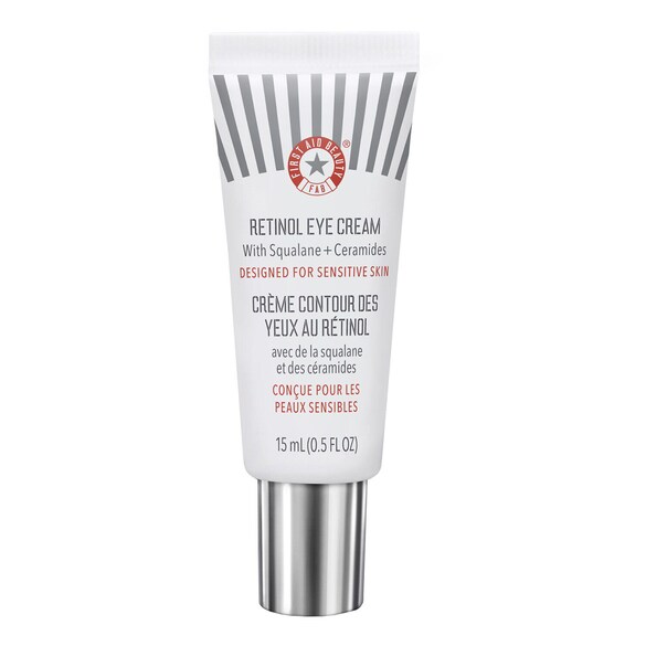 Retinol Eye Cream - Crema de contorno de ojos Retinol + Escualeno + Ceramidas, First Aid Beauty
