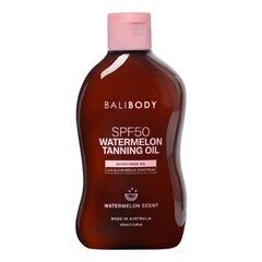 Watermelon Tanning Oil SPF 50 - Aceite de Bronceado Protector, Bali Body