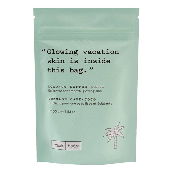 Exfoliante de café y coco - Formato de viaje, FRANK BODY
