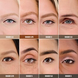 Mighty Fine Brow Pen - Lápiz de cejas de punta triple y superfina