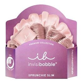 Sprunchie Slim Premium - La vie en rose, gomas para el pelo