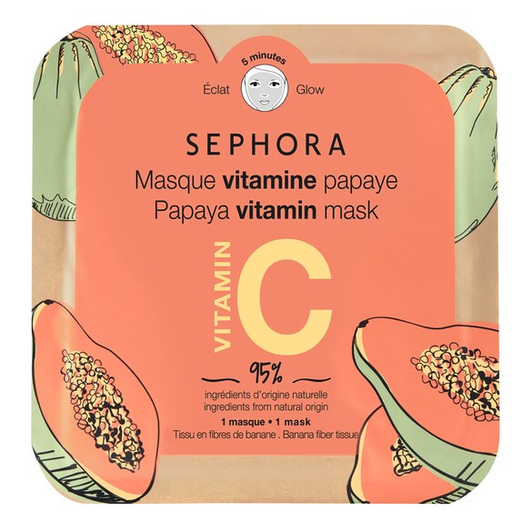 Masque Vitamine Visage - Mascarilla facial con vitaminas, SEPHORA COLLECTION