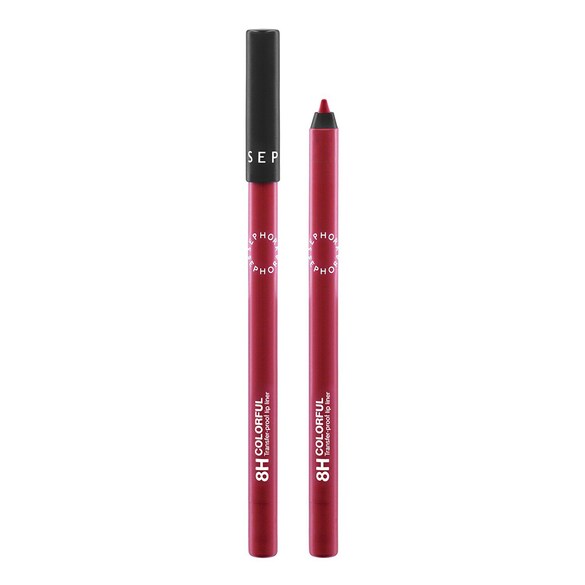 8HR Colorful Lip Liner - Lápiz de labios sin transferencia, Sephora Collection