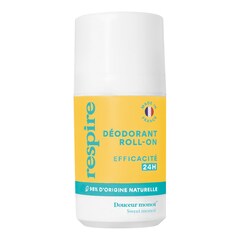 Déodorant Roll-on - Desodorante Suave Monoi Efectividad 24H, RESPIRE