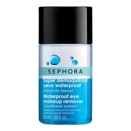 Superdesmaquillante de ojos resistente al agua -Formato de viaje