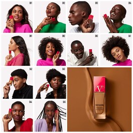 Very Valentino - Base de maquillaje muy ligera, de muy larga duración 24h, SPF25