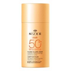 Nuxe Sun Alta Protección SPF50 - Fluido Ligero Rostro, Nuxe