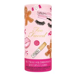 All I Want For Christmas Is Sexy Lips & Lashes - Estuche de Maquillaje