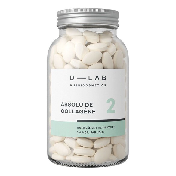 Colágeno absoluto 2,5 meses - Complemento Alimenticio Anti-edad, D-Lab Nutricosmetics