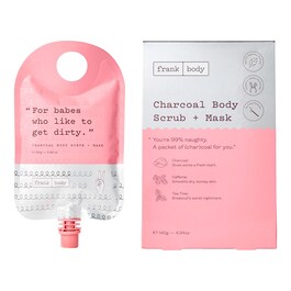Exfoliante + mascarilla corporal con carbón - Cuidado antiimperfecciones