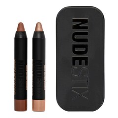 Soft Nude Eyes - Mini dúo de stick en crema, NUDESTIX