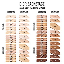 Dior Backstage Face & Body Foundation - Fondo de maquillaje fluido y modulable