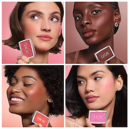 Dior Rosy Glow - Colorete luminoso natural - acabado buena cara