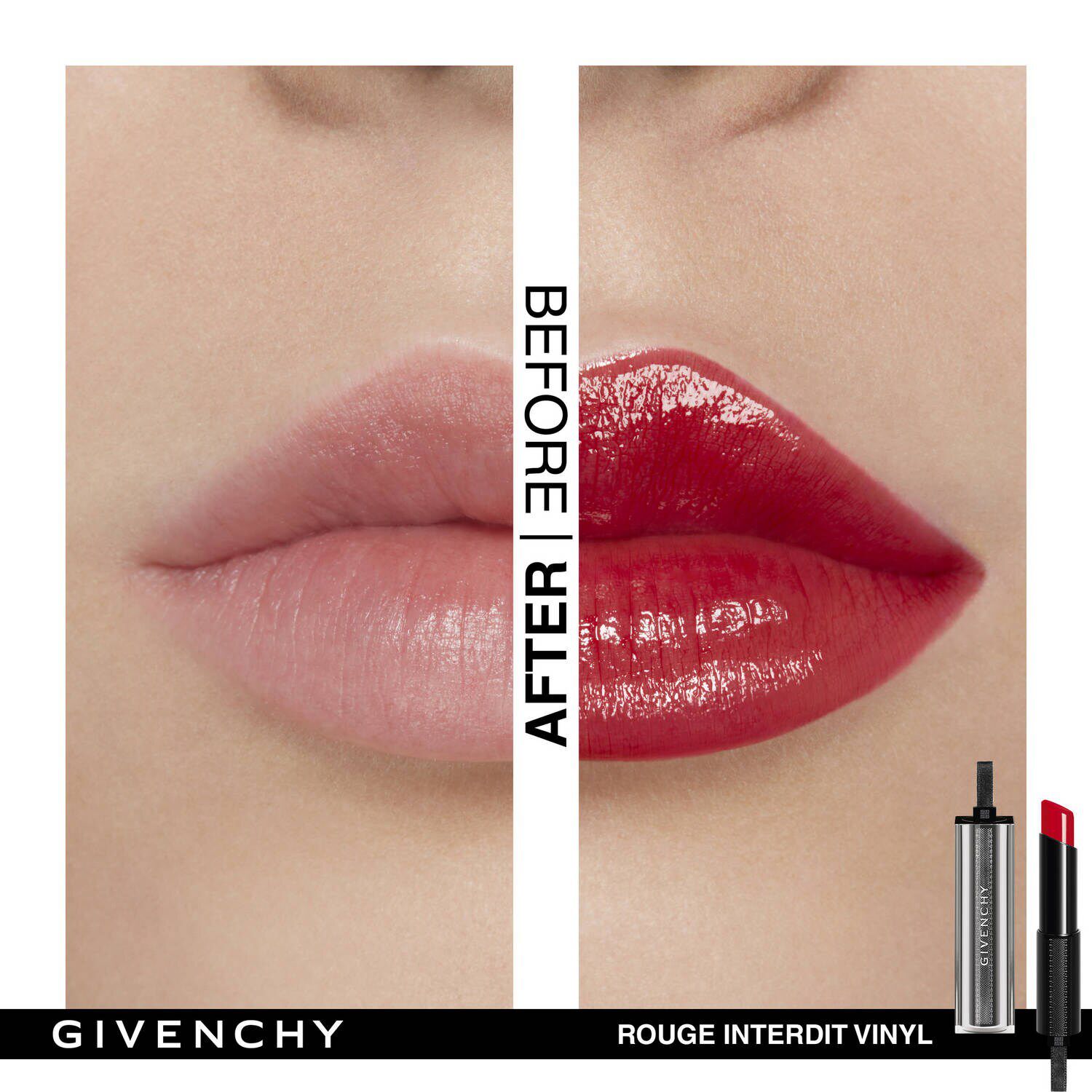 Givenchy rouge interdit top vinyl