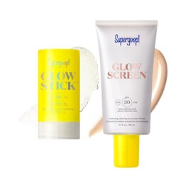 Glow & Go - Kit de cuidado de la piel con SPF