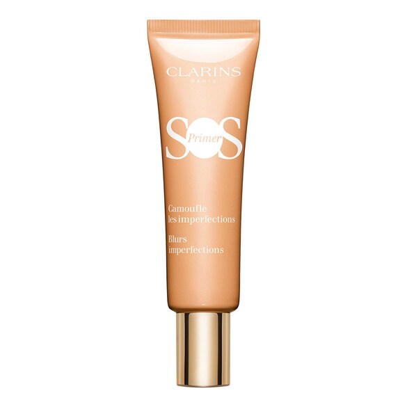 Primer SOS Peach - Prebase de maquillaje, Clarins
