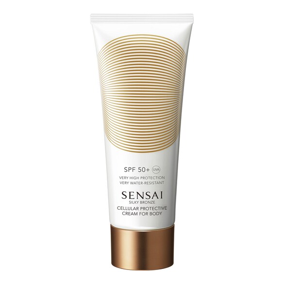 Sensai Silky Bronze - Crema corporal SPF50+, Sensai