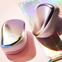 Compact styler brush coral glitter - Cepillo de pelo compacto 