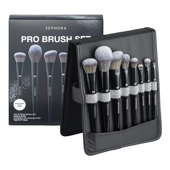 Moving Lights - Juego De Pinceles Pro Rostro Y Ojos, Sephora Collection