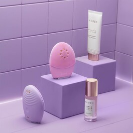 LUNA™ 3 plus - Cepillo de limpieza facial térmico con microcorrientes
