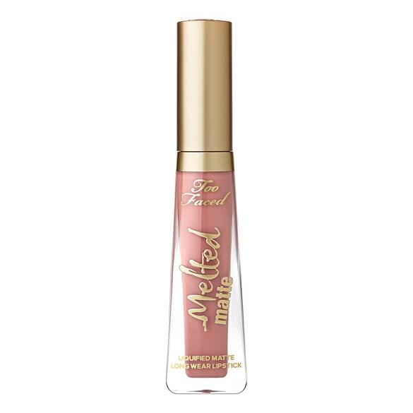 Melted Mate - Barra de labios licuada mate de larga duración, TOO FACED
