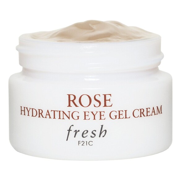 Rose Eye Gel Cream - Contorno de ojos hidratante de rosas, FRESH