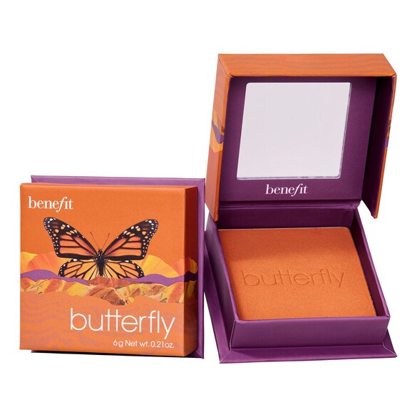 Butterfly WANDERful World Blush Colorete - Naranja dorado, Benefit Cosmetics