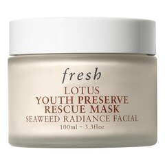 Lotus Rescue Mask - Mascarilla antiedad desintoxicante con loto, FRESH