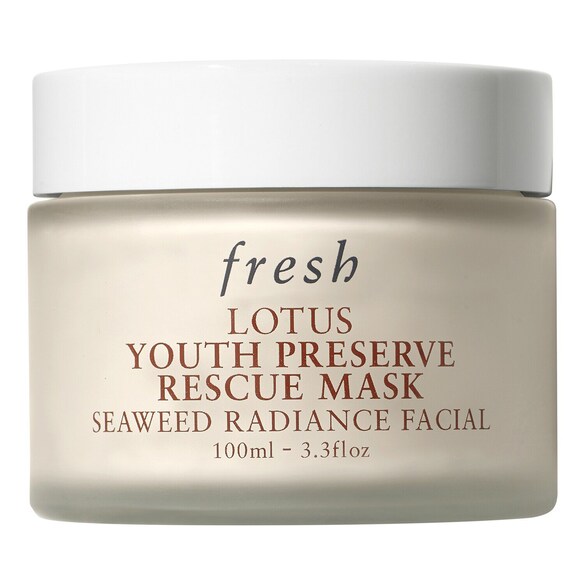 Lotus Rescue Mask - Mascarilla antiedad desintoxicante con loto, FRESH