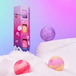 Set Holiday Bathbomb Galaxy - Set de bombas de baño