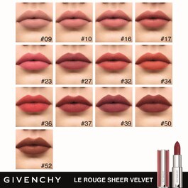 Le Rouge Sheer Velvet - Labial Mate