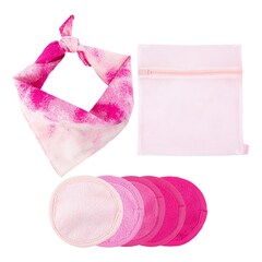 Kit de 5 toallitas desmaquillantes reutilizables, MAKE UP ERASER