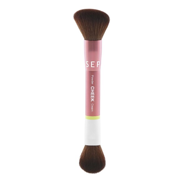 Brocha Dúo Mejillas - Aplicación Intuitiva, Acabado Perfecto, Sephora Collection