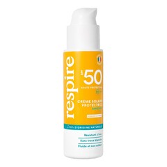 Crema Protectora Solar SPF 50 - Crema Solar Rostro y Cuerpo, RESPIRE