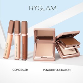 HY-GLAM Powder Foundation - Base de maquillaje en polvo