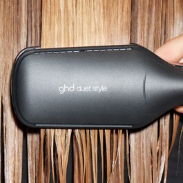 ghd duet, Plancha de aire caliente 2 en 1 blanca