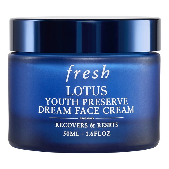 Lotus Dream Cream - Crema de noche antiedad con loto y vitamina E, Fresh
