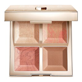 BECCA x Khloé Kardashian & Malika Haqq Bronze, Blush & Glow Pale - Paleta rostro
