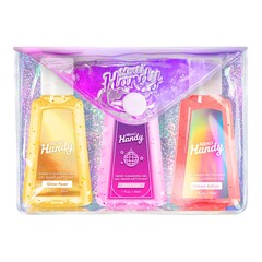 Kit Glitter - Gel limpiador de manos, Merci Handy