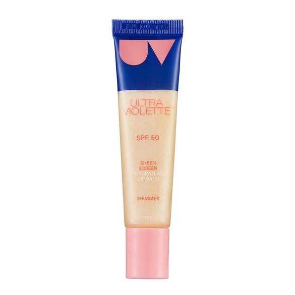 Sheen Screen Shimmer SPF50 - Bálsamo labial con protección solar hidratante, ULTRA VIOLETTE
