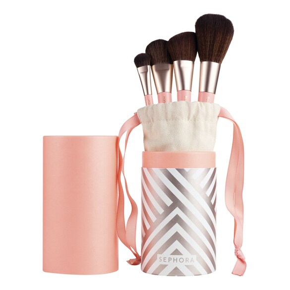Set de 4 brochas de maquillaje facial, SEPHORA COLLECTION