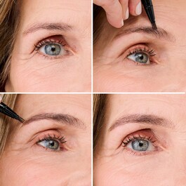 Mighty Fine Brow Pen - Lápiz de cejas de punta triple y superfina