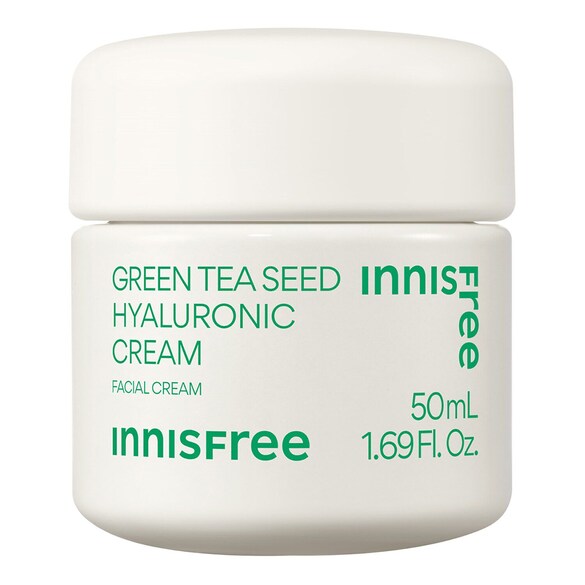 Crema Hidratante con Ácido Hialurónico y Té Verde - Crema Hidratante, Innisfree