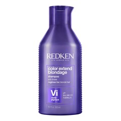 Color Extend Blondage Shampoo - Champú para cabello rubio, Redken