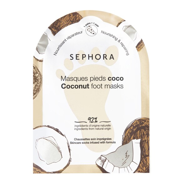 Mascarilla de pies - Tratamiento hidratante para pies, SEPHORA COLLECTION