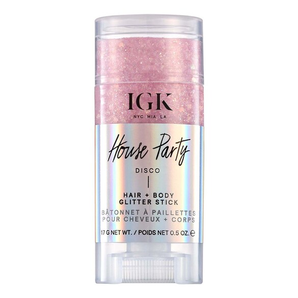House Party Disco - Barra de purpurina para el cabello y el cuerpo, IGK