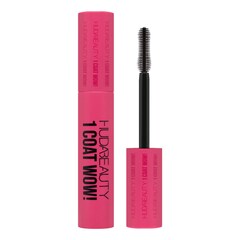 1 Coat Wow! - Máscara de pestañas voluminizadora, Huda Beauty
